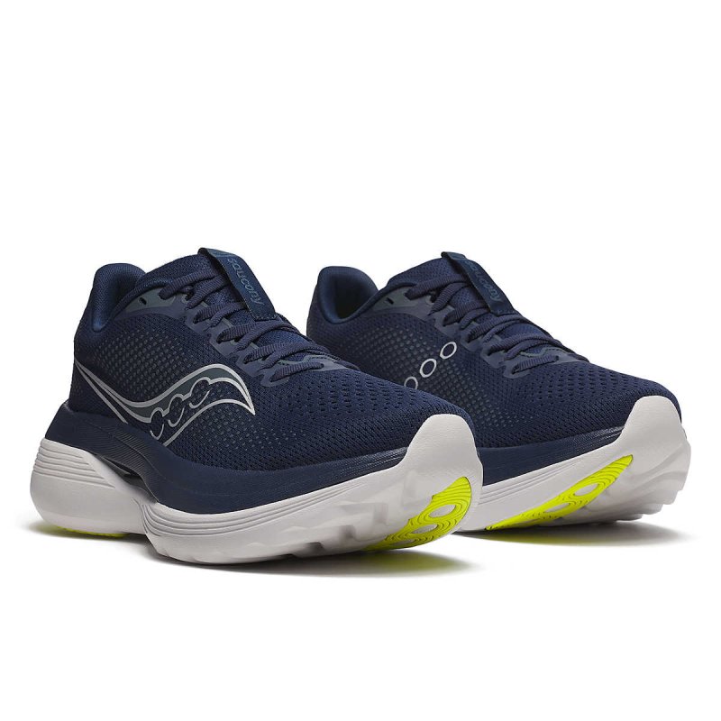 Seliga ShoesSaucony Men's Endorphin Trainer - Navy/Primrose