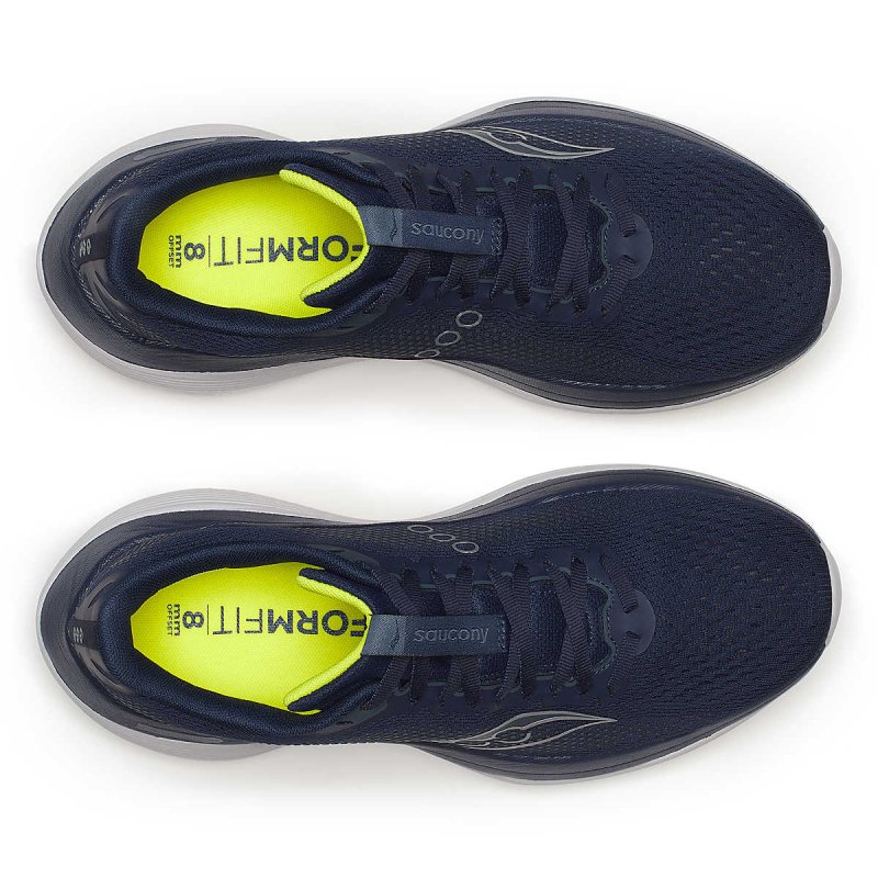 Seliga ShoesSaucony Men's Endorphin Trainer - Navy/Primrose