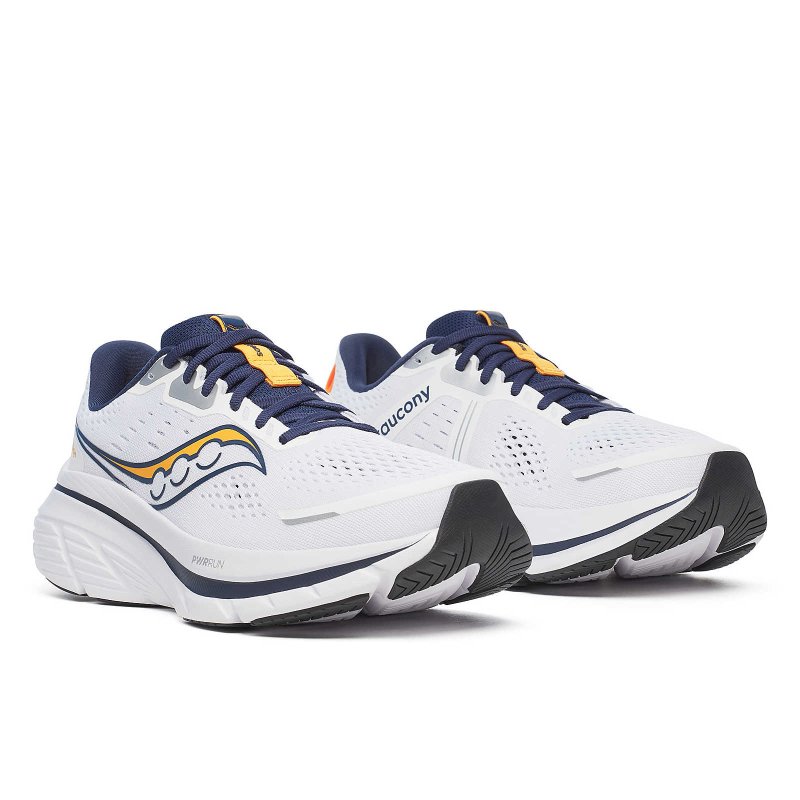 Seliga ShoesSaucony Men's Guide 18 - White/Navy