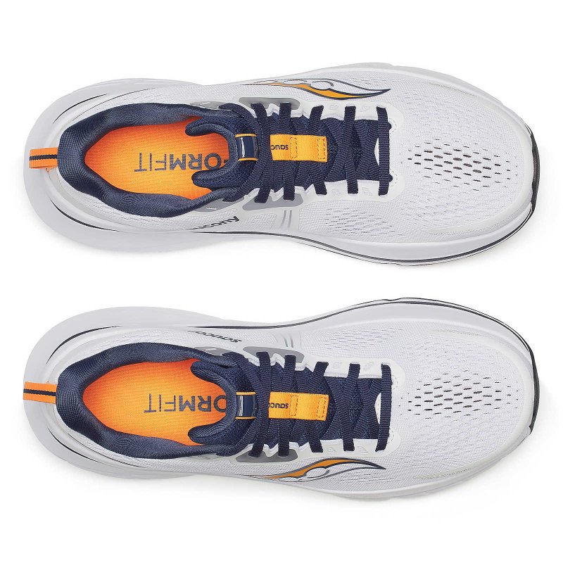 Seliga ShoesSaucony Men's Guide 18 - White/Navy