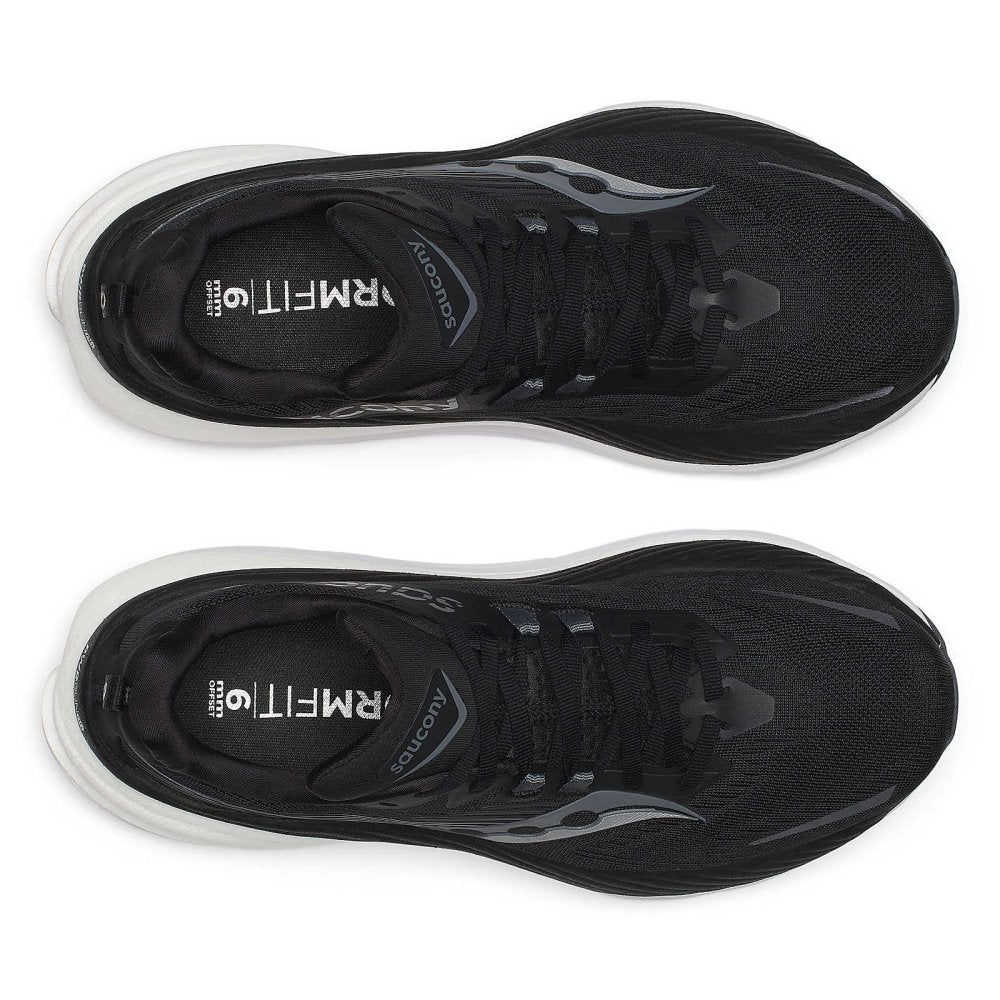 Seliga ShoesSaucony Men's Hurricane 24 - Black/Carbon