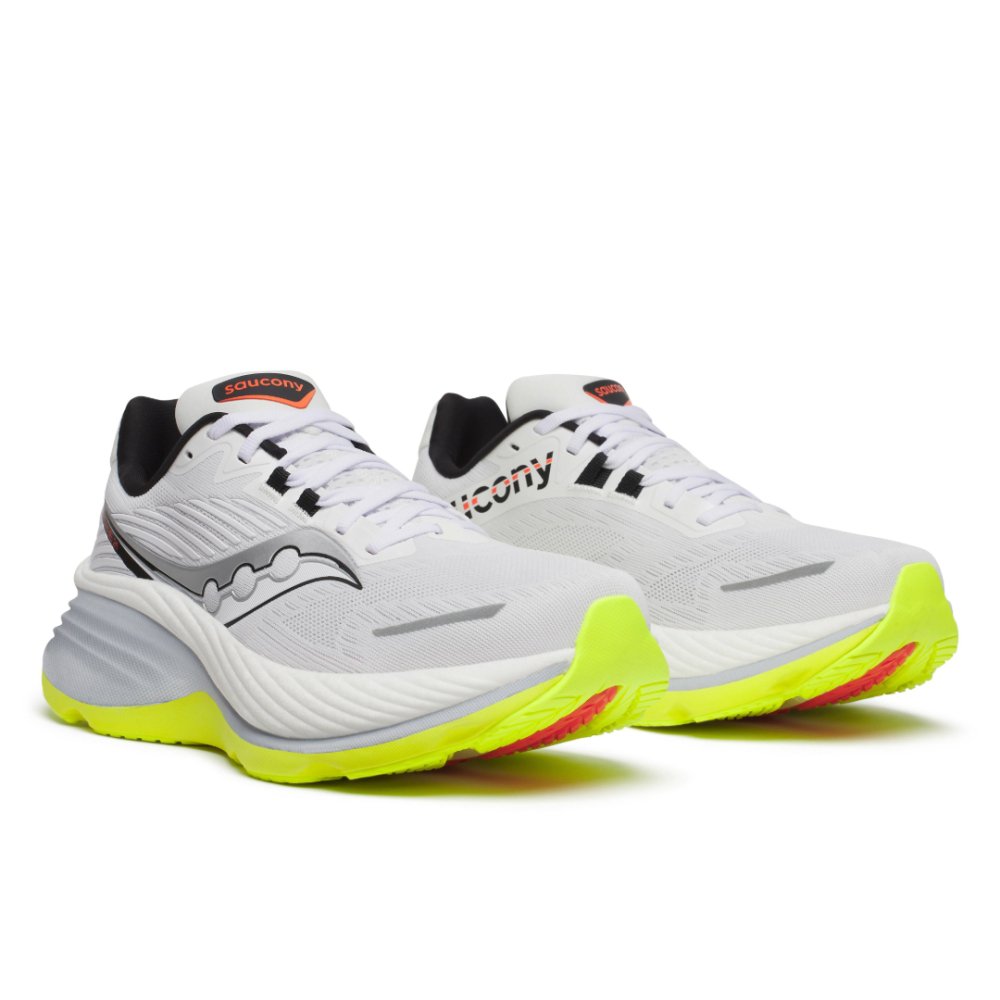 Seliga ShoesSaucony Men's Hurricane 24 - White/Black
