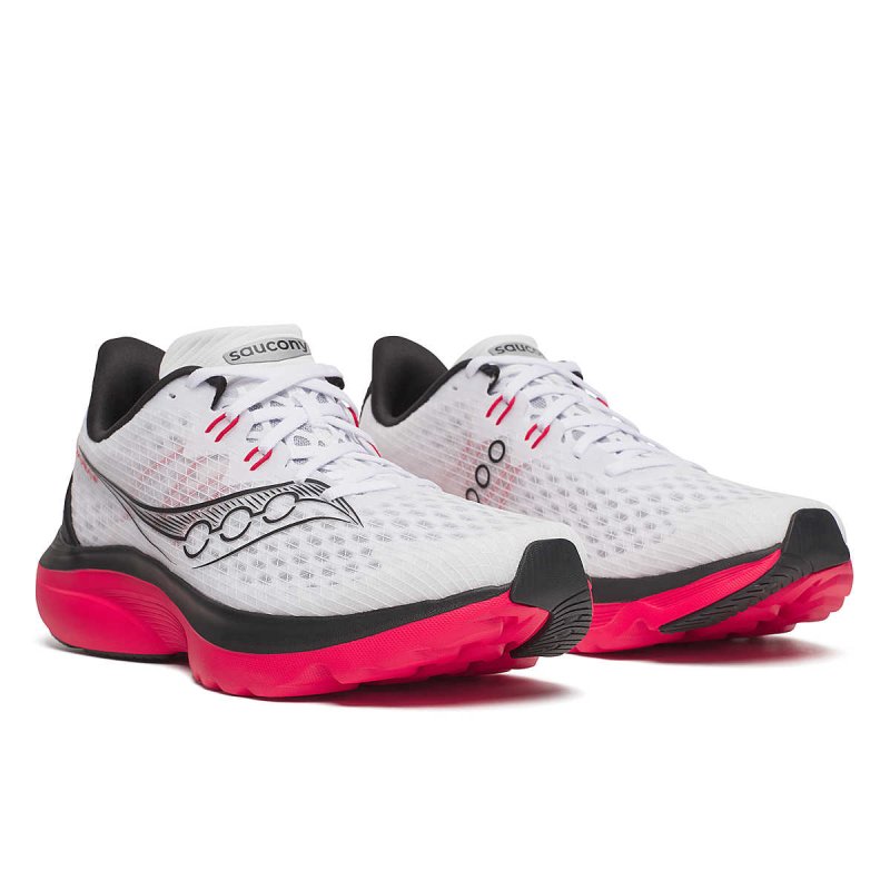 Seliga ShoesSaucony Men's Kinvara 16 - White/Red