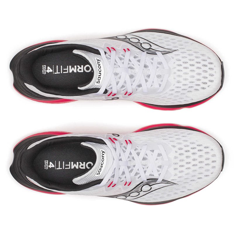 Seliga ShoesSaucony Men's Kinvara 16 - White/Red