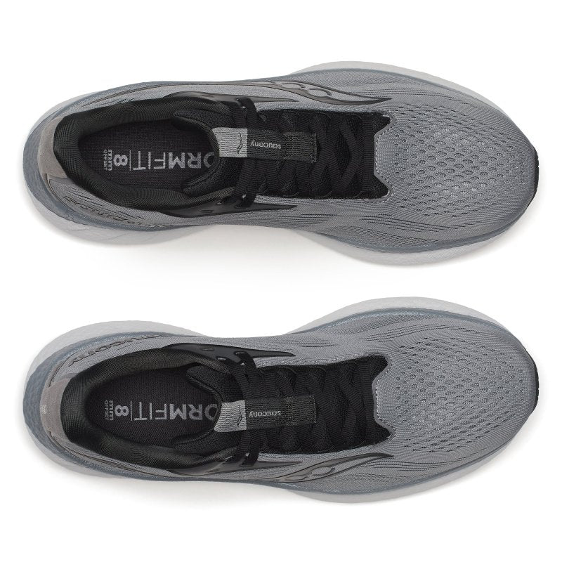 Seliga ShoesSaucony Men's Ride 18 - Cinder/Black