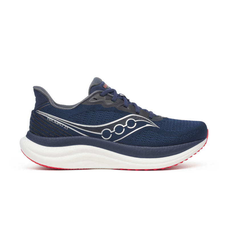 Seliga ShoesSaucony Men's Triumph 23 - Navy/Red