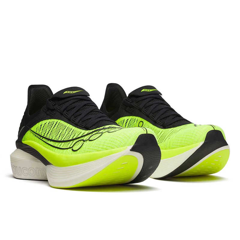 Seliga ShoesSaucony Unisex Endorphin Elite 2 - Citron/Black