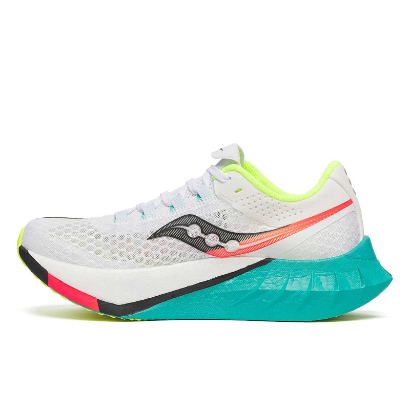 Saucony Women's Endorphin Pro 4 - White/Mutant