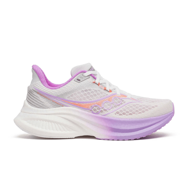 Seliga ShoesSaucony Women's Endorphin Speed 5 - White/Crocus