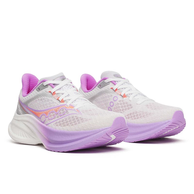 Saucony Women's Endorphin Speed 5 - White/Crocus