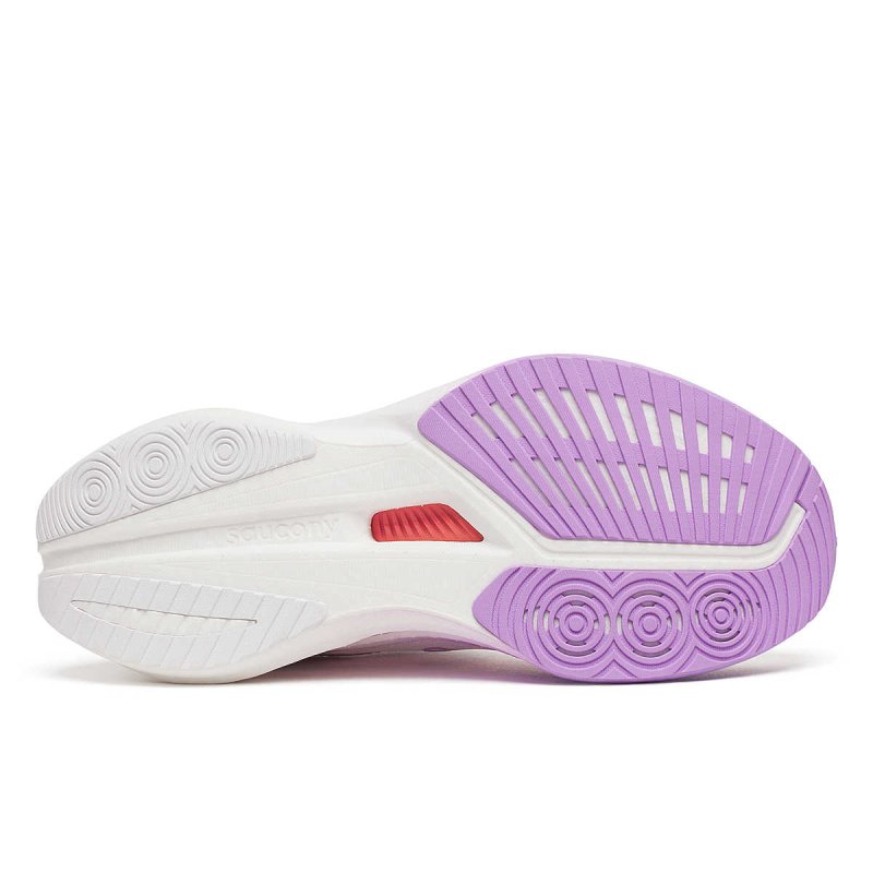 Saucony Women's Endorphin Speed 5 - White/Crocus