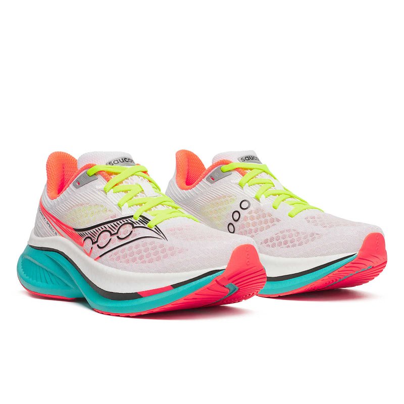 Saucony Women's Endorphin Speed 5 - White/Mutant