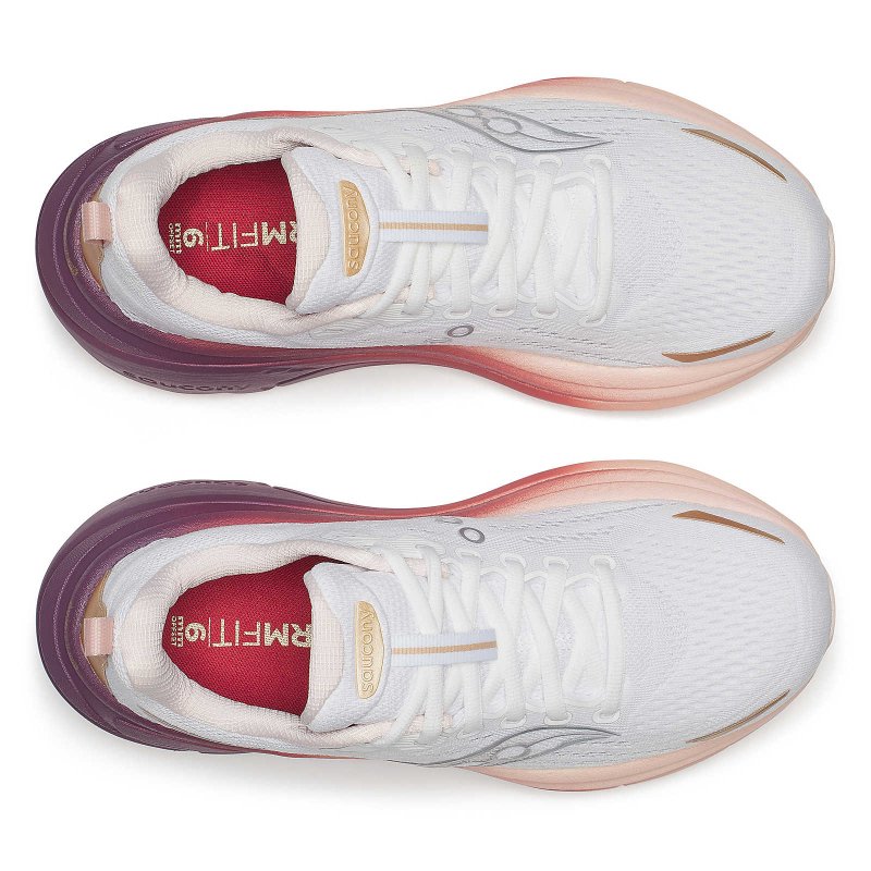 Saucony Women's Hurricane 25 - White/Cameo