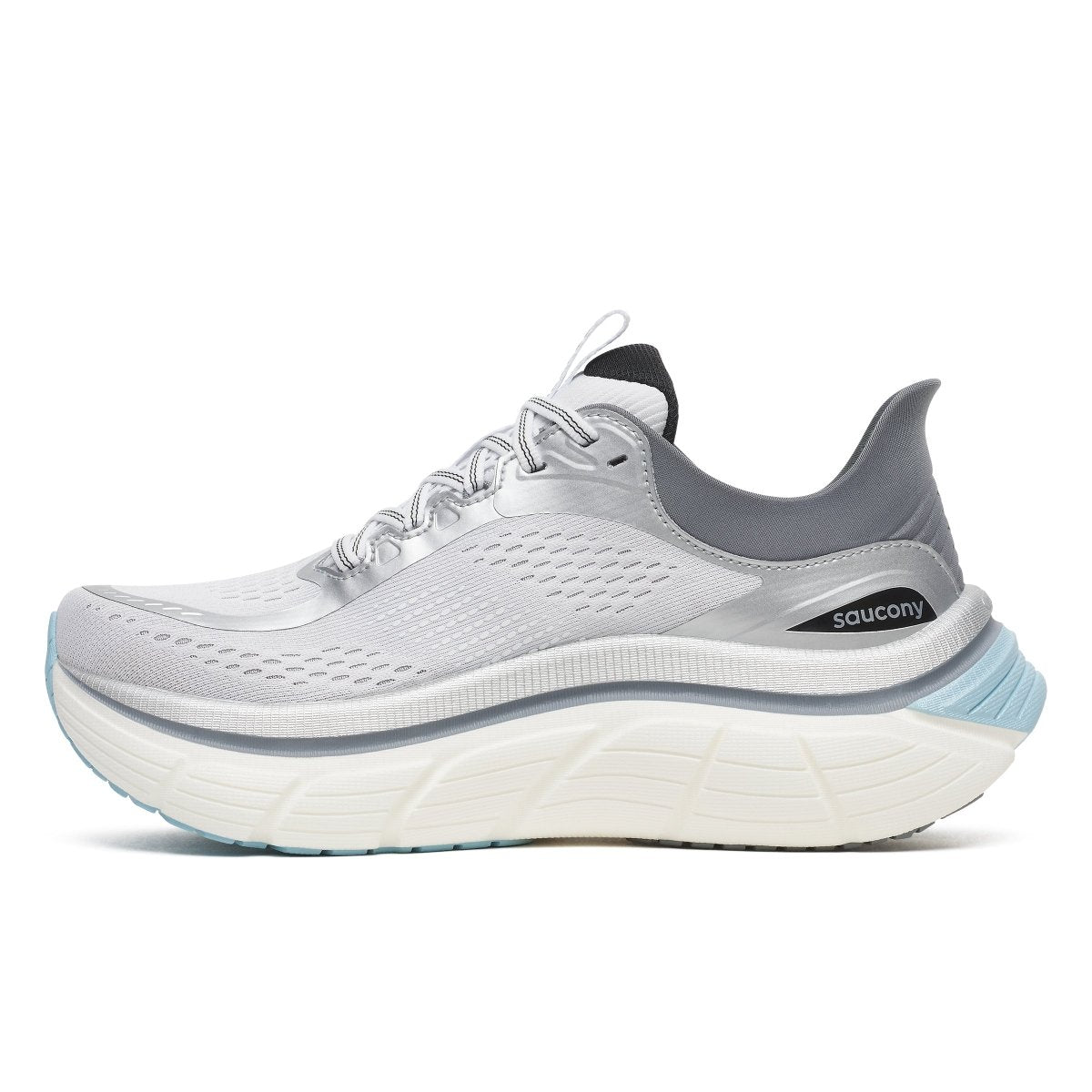 Saucony Women's Paramount Max Running Shoes - Silver/Cinder