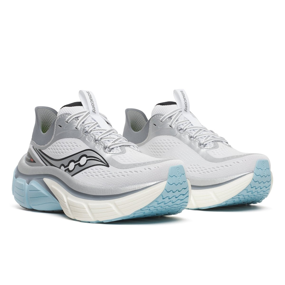 Saucony Women's Paramount Max Running Shoes - Silver/Cinder