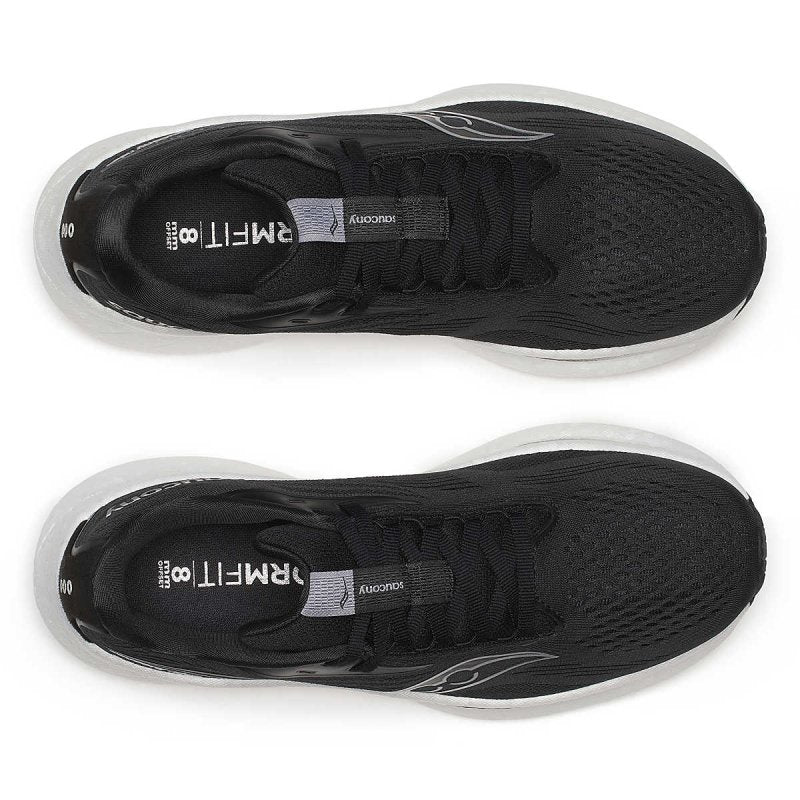 Saucony Women's Ride 18 - Black/White