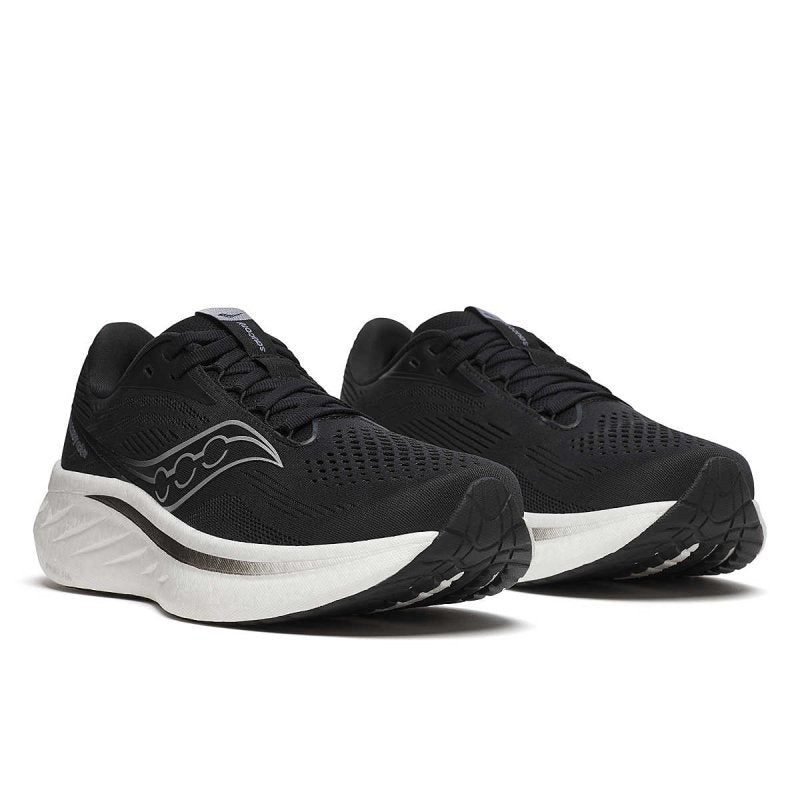 Saucony Women's Ride 18 - Black/White