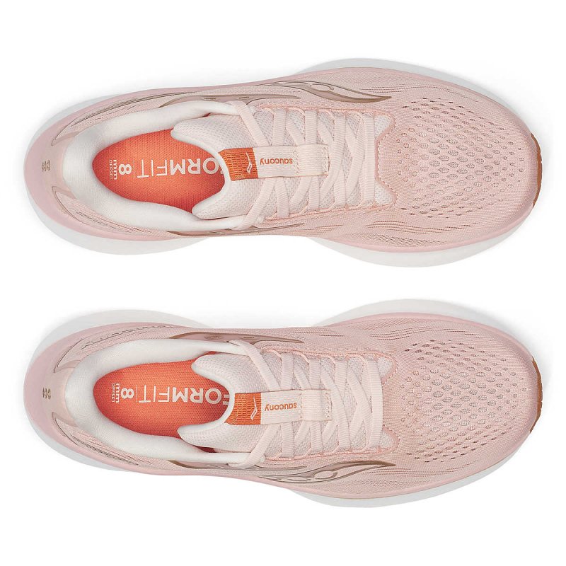 Saucony Women's Ride 18 - Cameo/Peony
