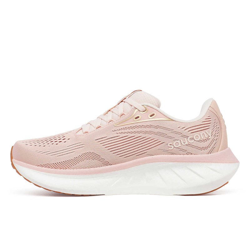 Saucony Women's Ride 18 - Cameo/Peony