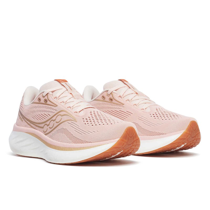 Saucony Women's Ride 18 - Cameo/Peony