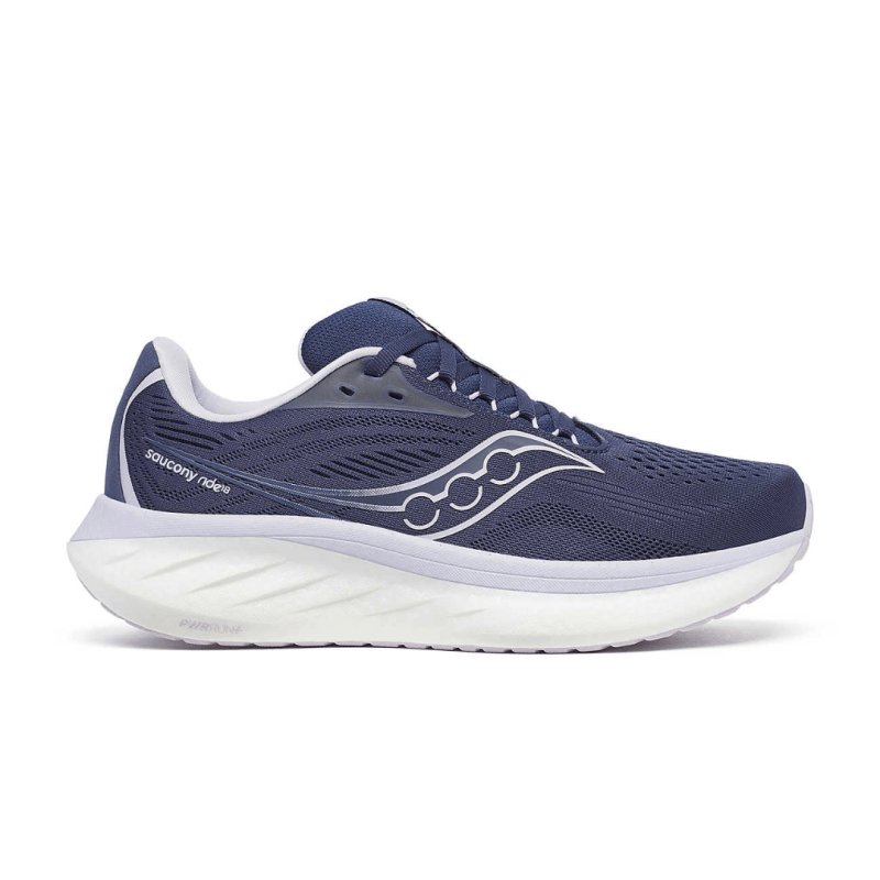 Seliga ShoesSaucony Women's Ride 18 - Navy/Aster