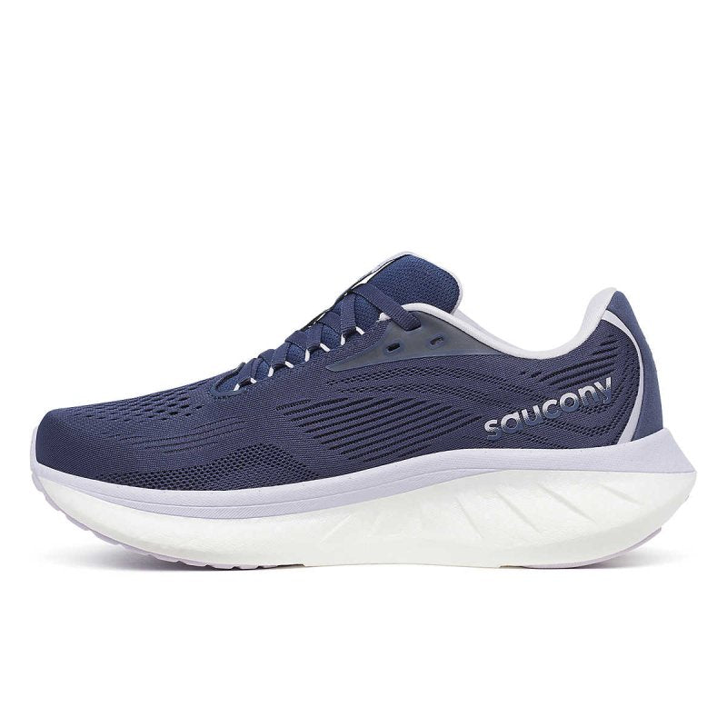Saucony Women's Ride 18 - Navy/Aster