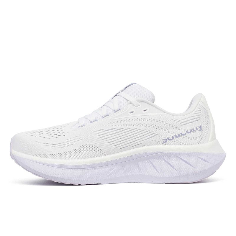Saucony Women's Ride 18 - White/Thistle