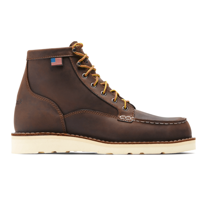 Seliga ShoesDanner Men's Bull Run Moc Toe 6" Boot - Brown