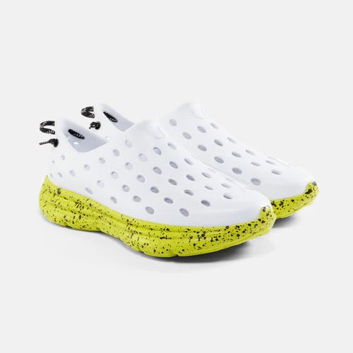 Kane Footwear Revive - White/Neon Yellow Speckle