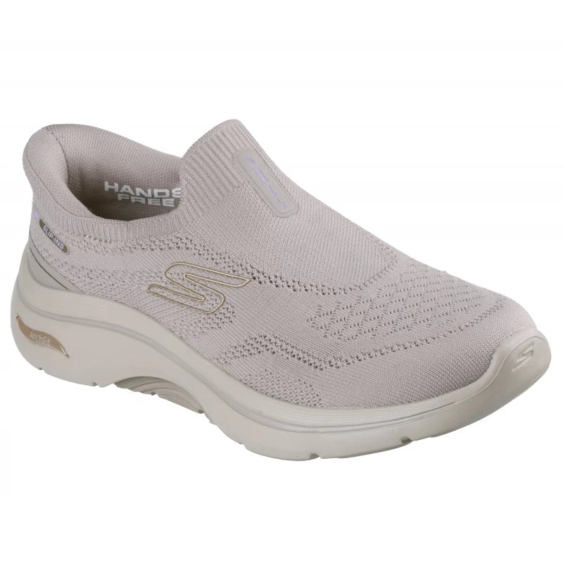 Skechers Women's GO WALK Arch Fit 2.0 Tatum Slip - Ins - Taupe