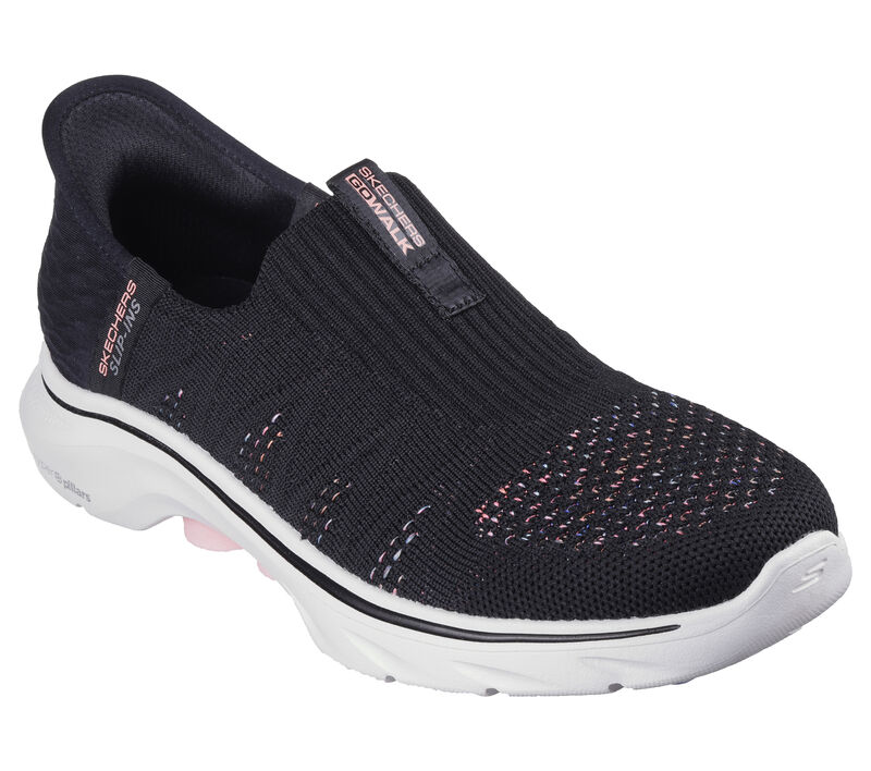 Skechers Women's Slip - Ins GO WALK 7 City Lights - Black/Multi