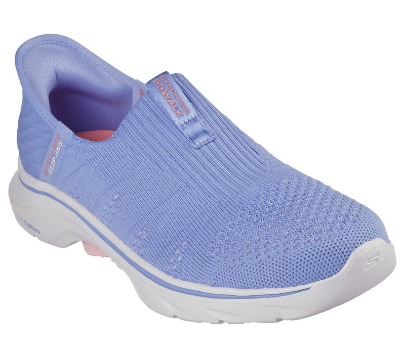 Skechers Women's Slip - Ins GO WALK 7 City Lights - Purple/Pink
