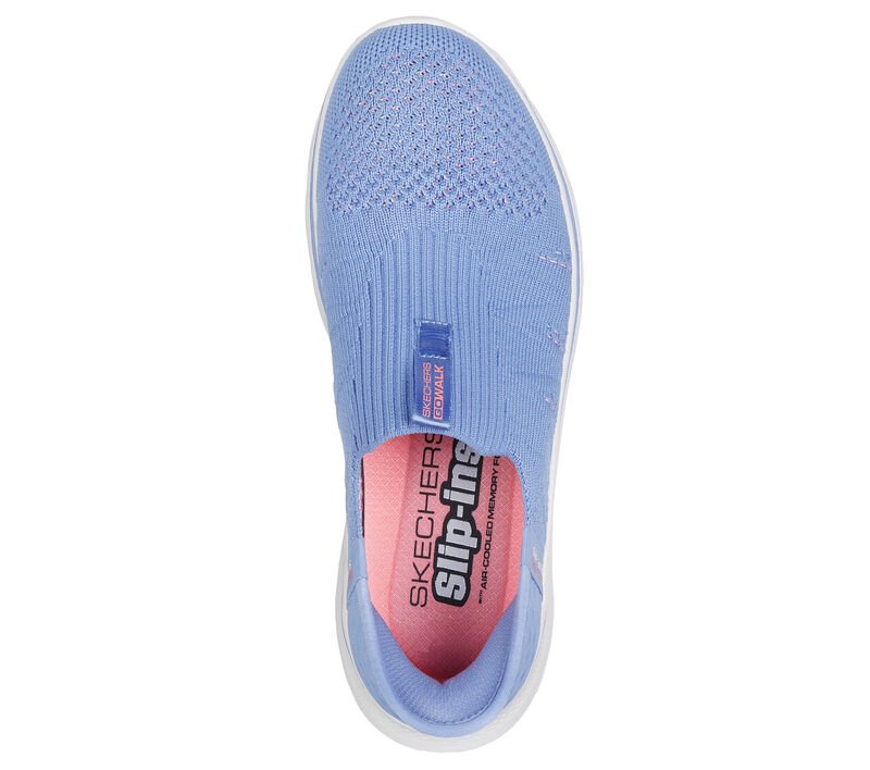 Skechers Women's Slip - Ins GO WALK 7 City Lights - Purple/Pink