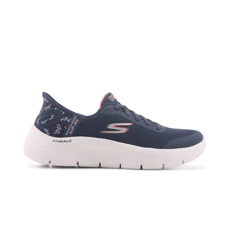 Skechers Women's Slip Ins GO WALK Flex Eva - Navy/Pink