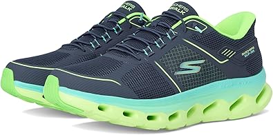 Seliga ShoesSkechers Women's Slip - Ins GO WALK Glide Step 2.0 Elektra - Navy/Lime