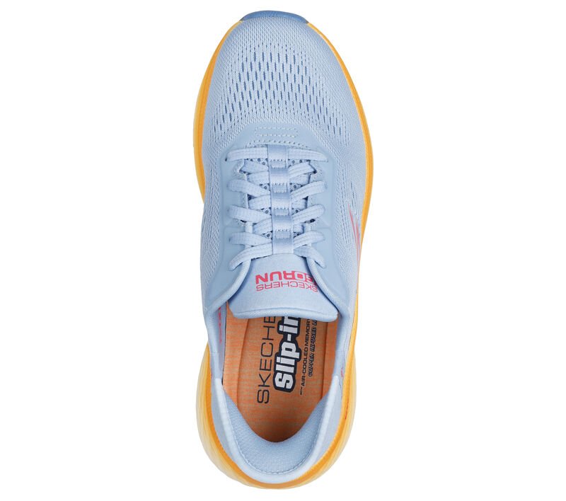 Skechers Women's Slip - ins Max Cushioning Elite 2.0 - Blue/Orange