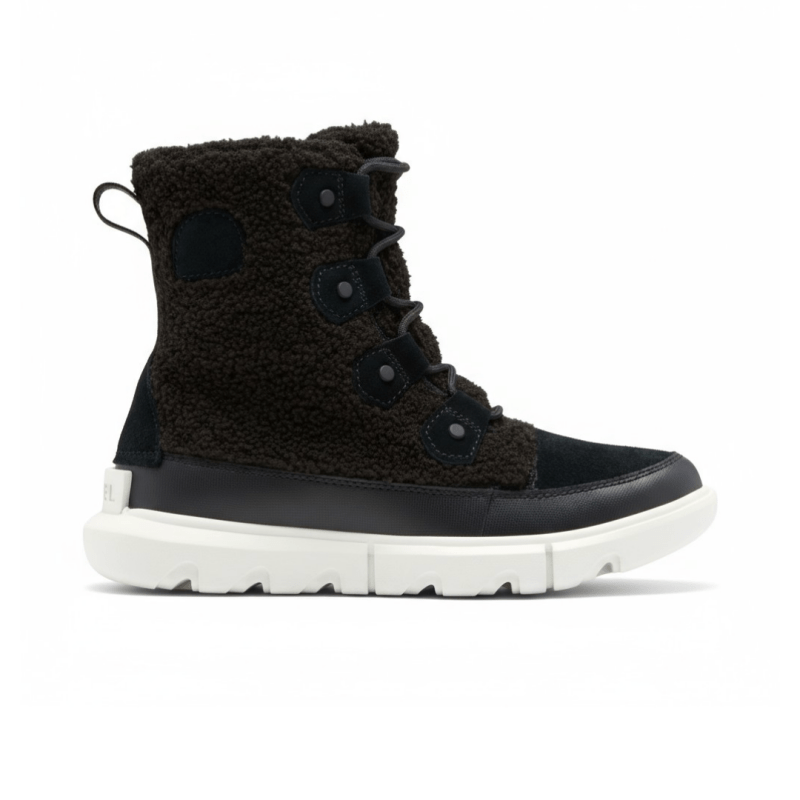 Sorel Women's Explorer II Joan Cozy - Black/Tea Light