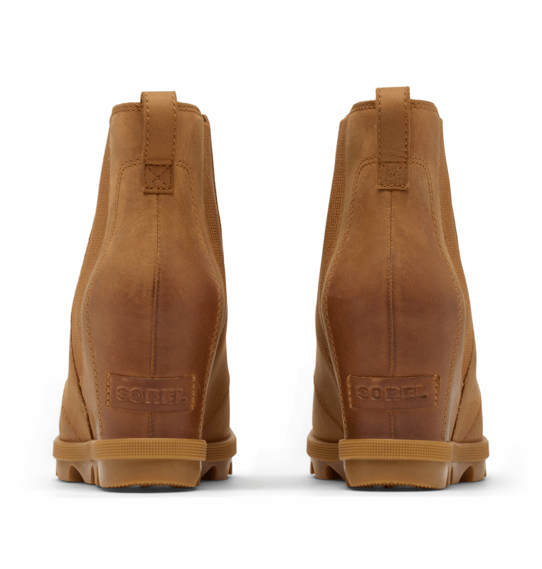 Seliga ShoesSorel Women's Joan Rhapsody Chelsea Wedge - Velvet Tan/Gum