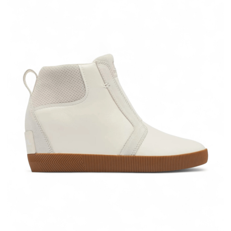 Sorel Women's Out N About Pull On Wedge - Sea Salt/Gum 2