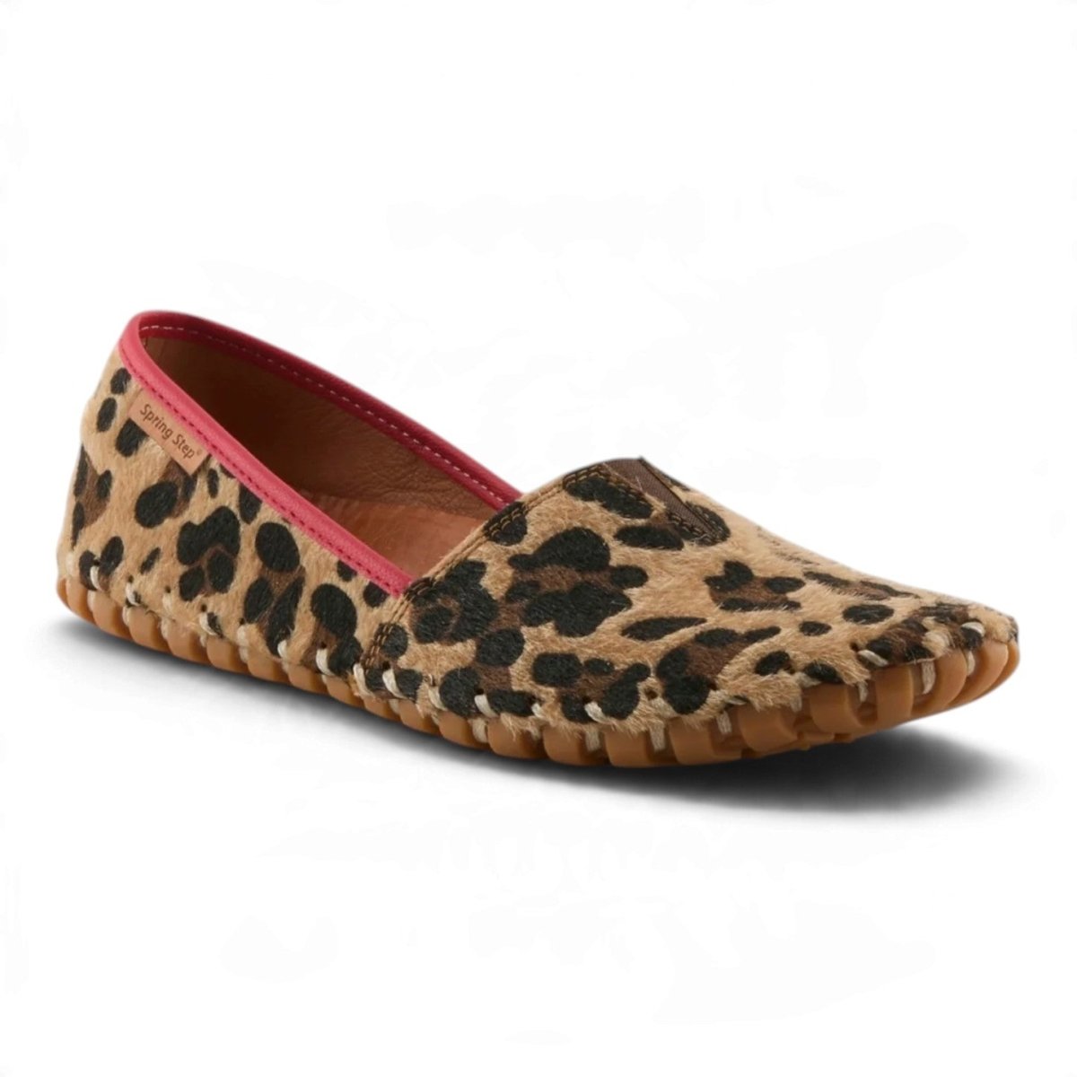 Spring Step Women's Kathaleta Slip-On Shoe - Leopard Print