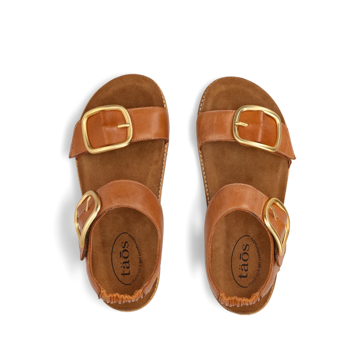 Taos Women's On The Double Sandal - Caramel