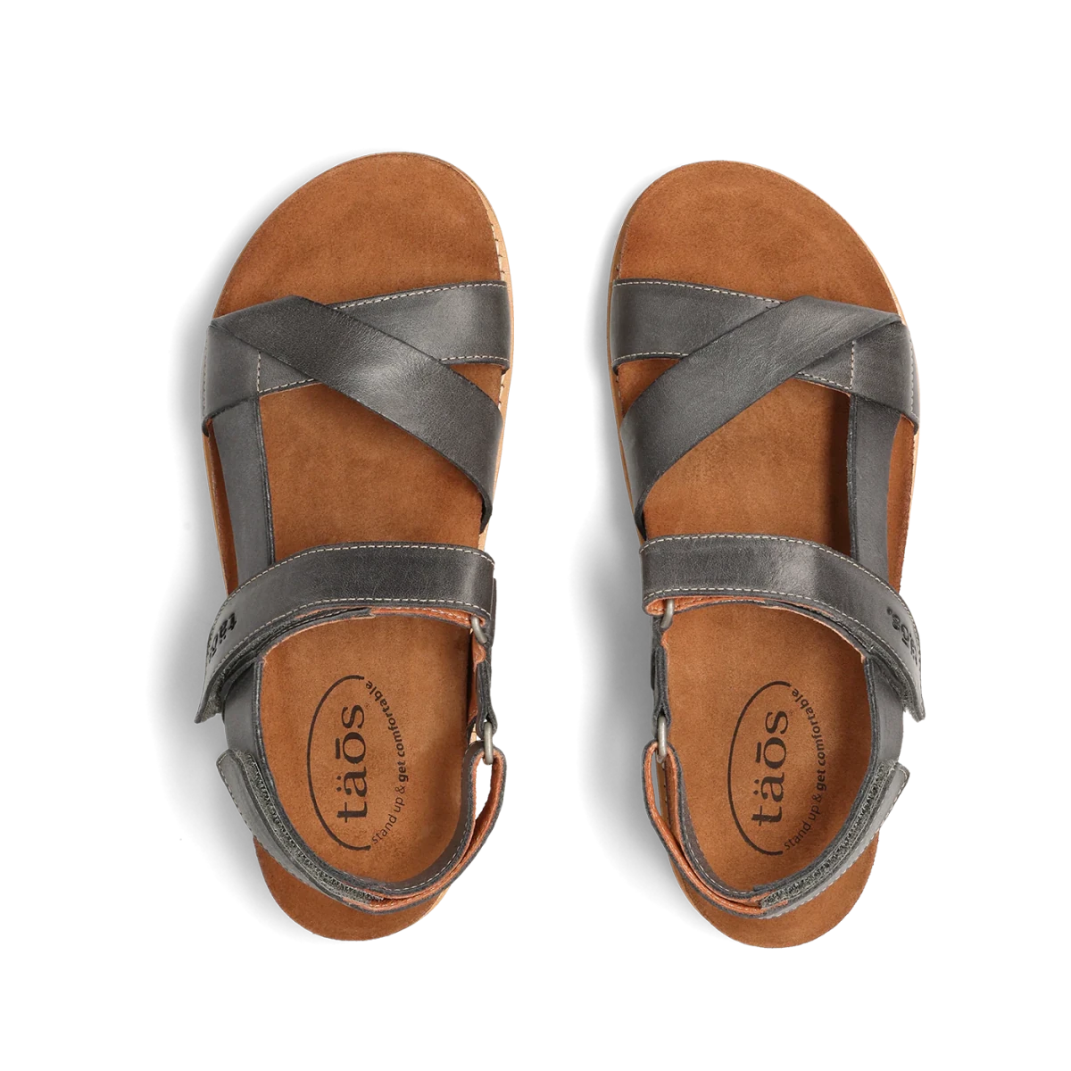 Taos Women's Sideways Sandal - Steel