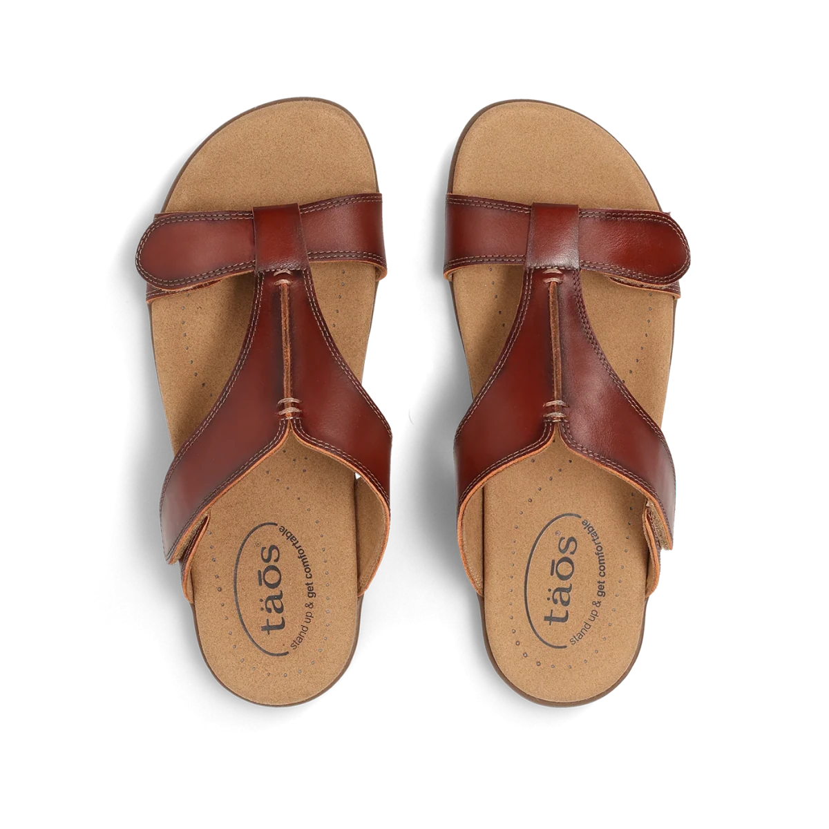 Taos Women's Slide Show Sandal - Cognac