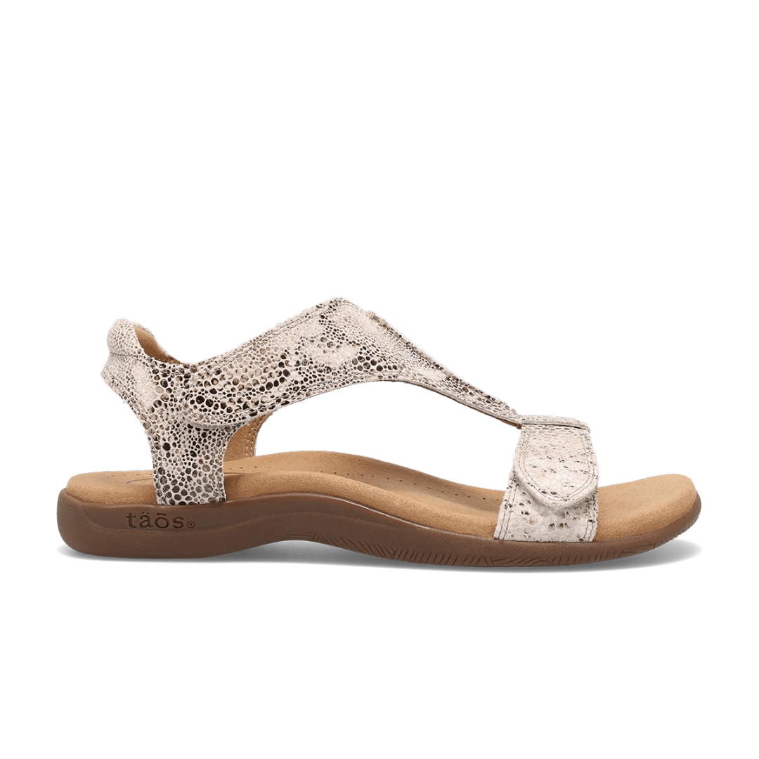 Taos Women's The Show Sandal - Brown Snake