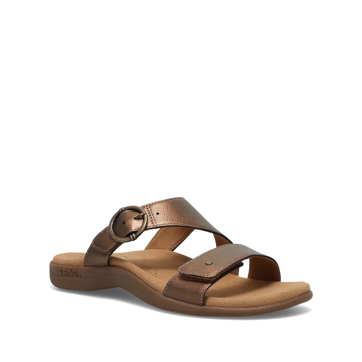 Taos Women's Westside Slide Sandal - Bronze