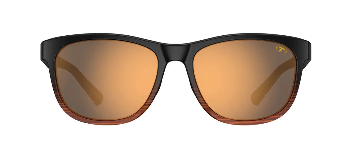 Tifosi Swank Sunglasses - Brown Fade Frame - Brown Tint
