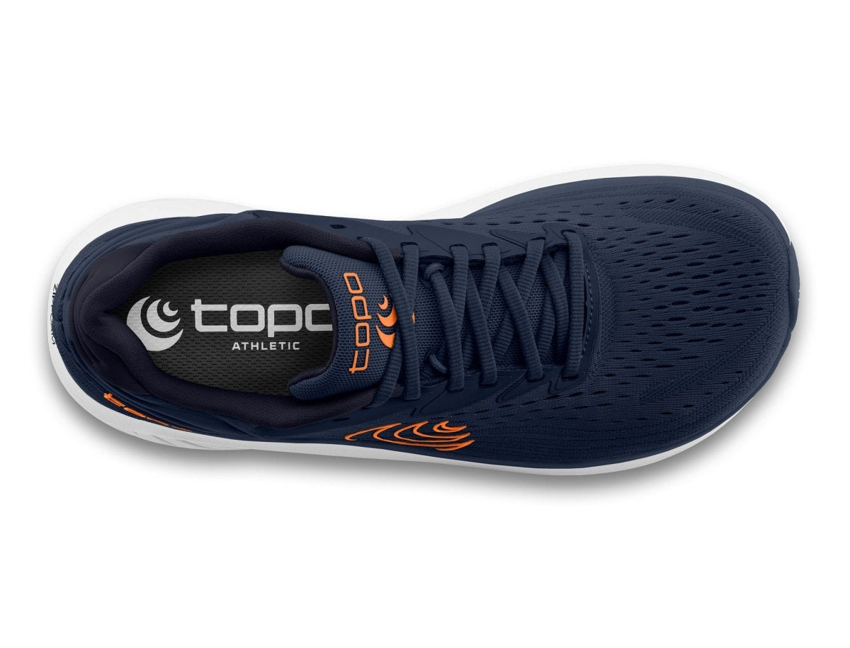 Topo Athletic Men's Atmos 2 Running Shoes - Navy Blue/Orange