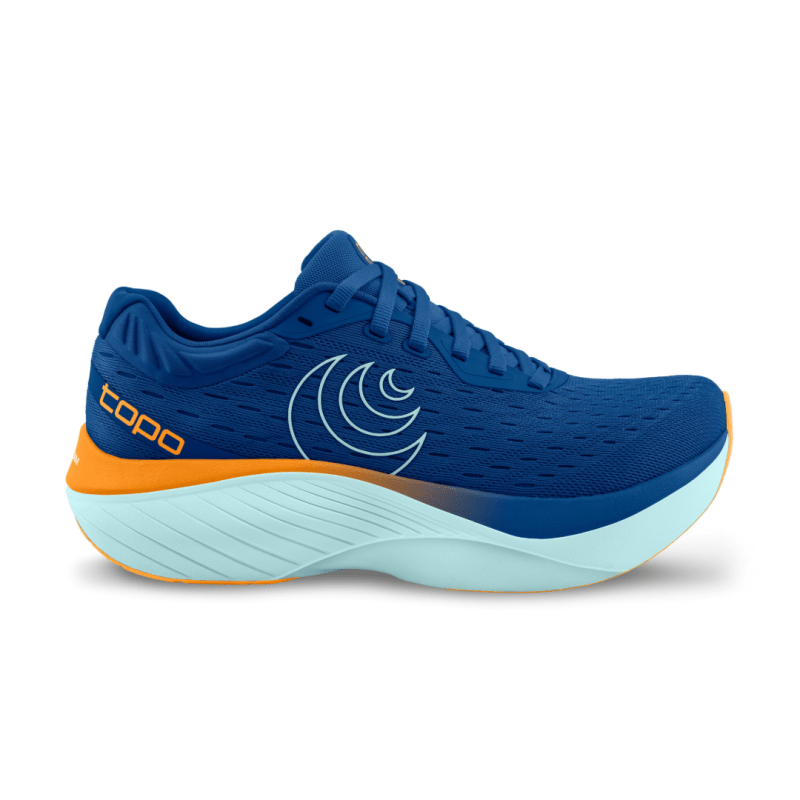 Seliga ShoesTopo Athletic Men's Atmos - Blue/Orange
