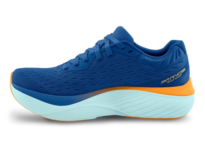 Seliga ShoesTopo Athletic Men's Atmos - Blue/Orange