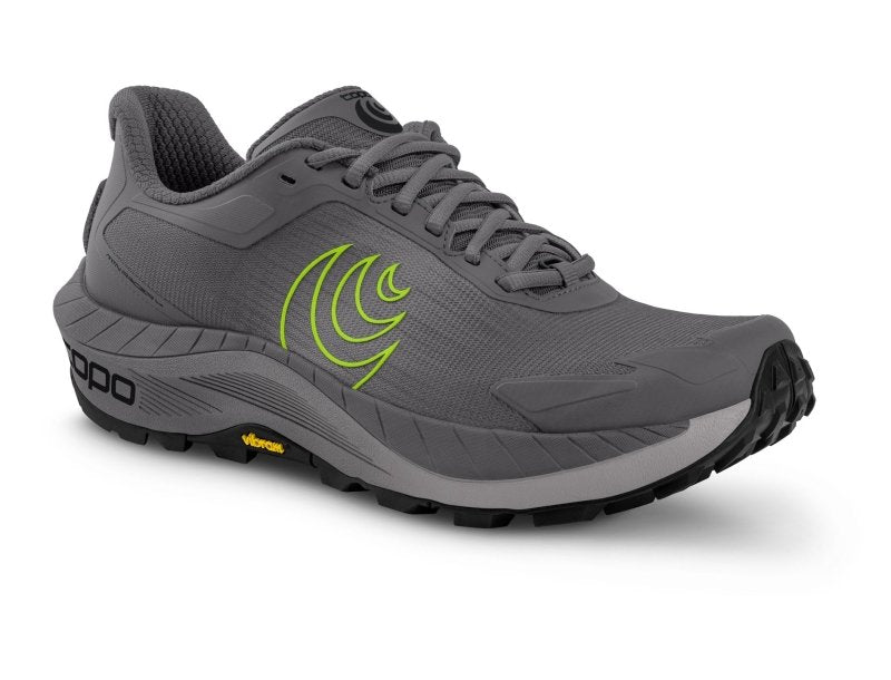 Seliga ShoesTopo Athletic Men's MTN Racer 4 - Gray/Lime